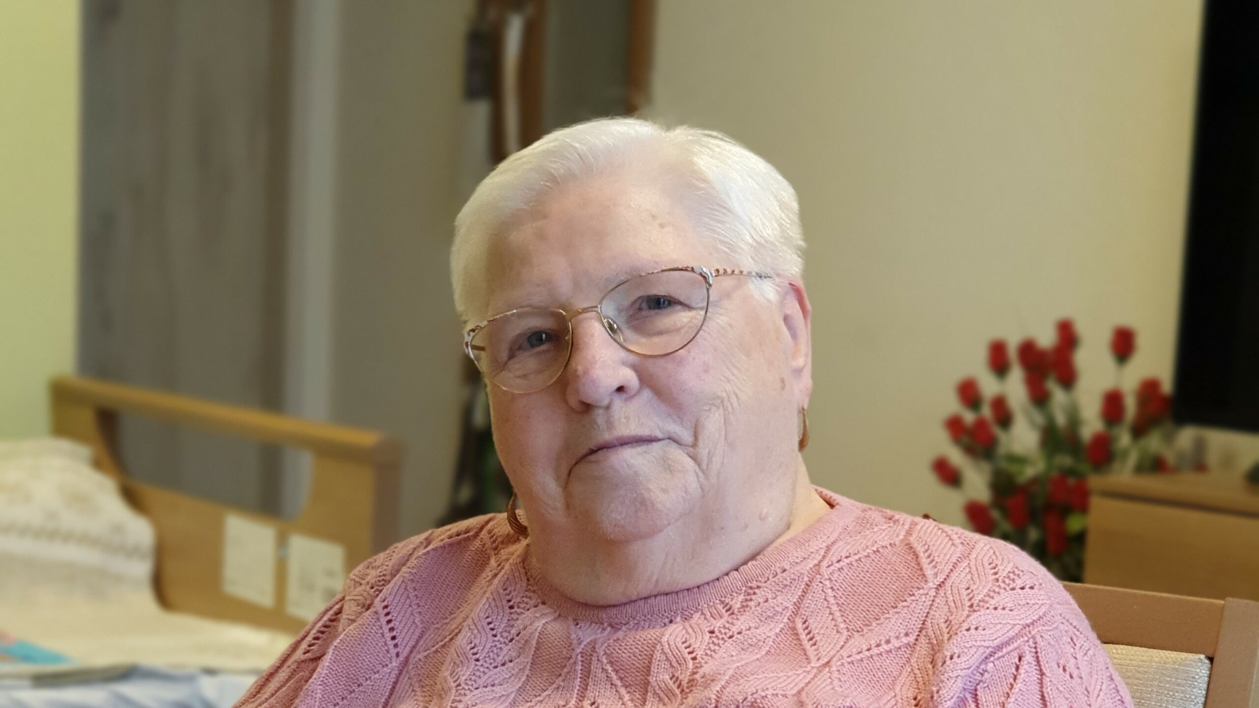 Lydia Böhm, Bewohnerin der ASB-Seniorenpflegeinrichtung "Domizil am Leimbach"